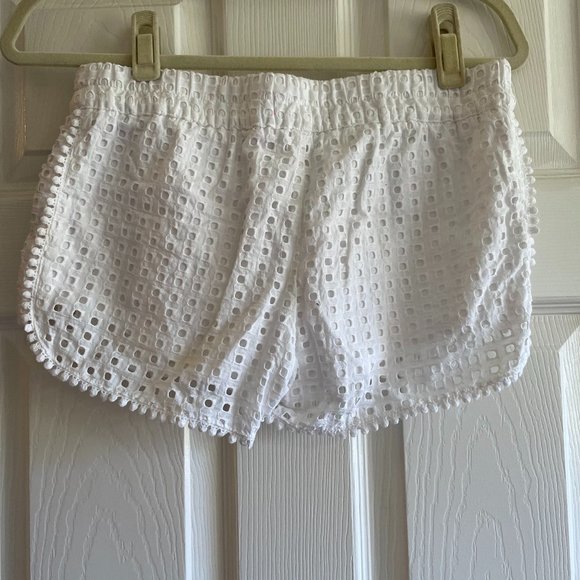 Lilly Pulitzer for Target White Eyelet Shorts - Picture 4 of 7